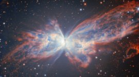 Впечатляващо: Телескоп в Чили засне „космическа пеперуда"