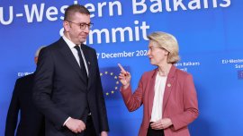 Рокас гаси надеждите на Мицкоски за членство в ЕС без право на глас