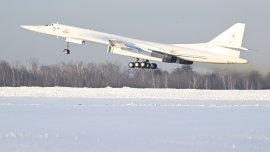 Русия обнови ключови системи на стратегическия си бомбардировач Ту-160М