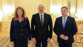 Задълбочаване на енергийното сътрудничество между България и Азербайджан обсъдиха  Йотова с  Алиев 
