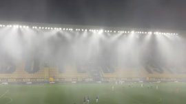 Градушка прекъсна мача между Ботев Пловдив и Локомотив София ВИДЕО