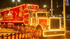 Коледният камион на Кока-Кола тръгва на обиколка в 17 български града