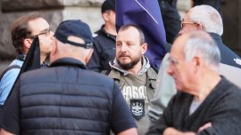 В кадър: Пред МС се проведе протест против "путинското правителство"