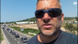 Пътят край Приморско е кошмарен, гражданите призовават за ремонт