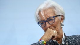 Лагард: Еврозоната премахва рискове в България, парите в брой няма да изчезнат