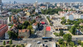 Пускат движението по "Опълченска" в София след едногодишния ремонт