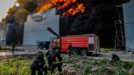Спря токът в руската част на Херсонска област
