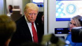 Репортер постави под въпрос резултатите на Тръмп от ЯМР, президентът избухна