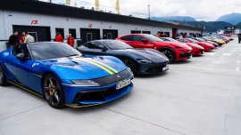 Auto Italia събра за първи  път над 30 Ferrari автомобила на писта  в България
