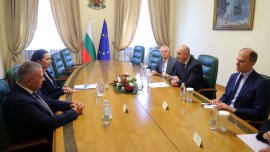 Радев се срещна с новото ръководство на Организацията на евреите "Шалом"