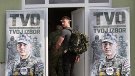 Съдят младежи в Хърватия, които не са се явили за казарма 