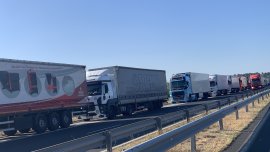  Задържаха сръбски шофьор, нападнал полицай преди "Капитан Андреево" 