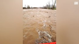 Воден капан в Родопите: Преляла река отнесе мост в Крумовградско