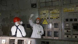Радионуклиди във въздуха след пожара в Чернобил