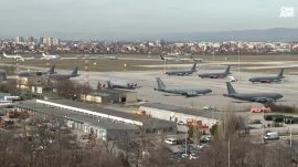 Летището в София ще обслужва само военни полети за няколко часа на 23 и 24 февруари 