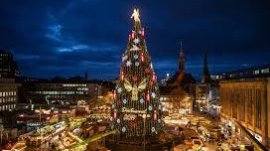 Къде се намира най-високата коледна елха в света 