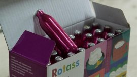 Рекордна пратка: Физическо лице си поръчало 1 тон райски газ, ГДБОП го хвана