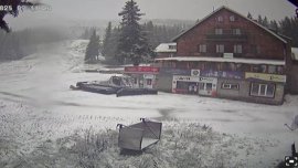 Сняг се сипе на Витоша 