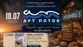 От Тръмп на сцената до музика и премиери: "Арт Поток" 2026 стартира 
