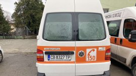 Бус удари деветгодишно дете с колело, то е в тежко състояние