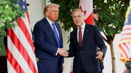 Карни се извини на Тръмп заради рекламата с Роналд Рейгън