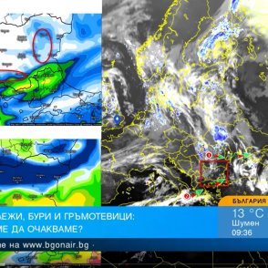 Времето за баловете: Интензивни валежи и по-ниски температури