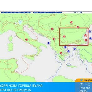 Синоптик: Очаква ни топло, сухо време, с температури над 40 градуса