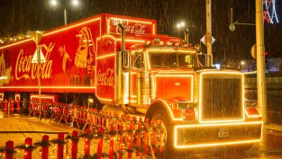 Коледният камион на Кока-Кола тръгва на обиколка в 17 български града