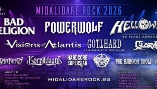 Ясни са последните банди на голямата сцена на Midalidare Rock 2026