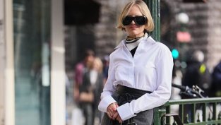 10 стилни начина да носите бяла риза