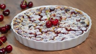Рецептата Dnes: Френски сладкиш с череши