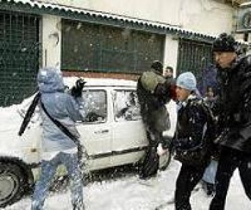 Сняг вали в Алжир