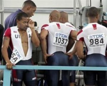 Щафетата на САЩ на 4 x 100 м се провали на световното в Хелзинки