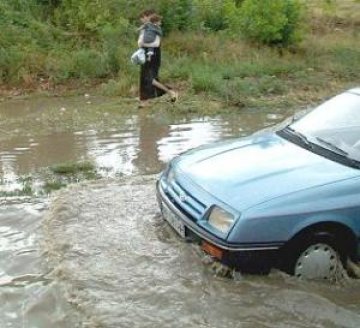 За 30 минути в Монтана се изсипа 34 литра дъжд на квадратен метър
