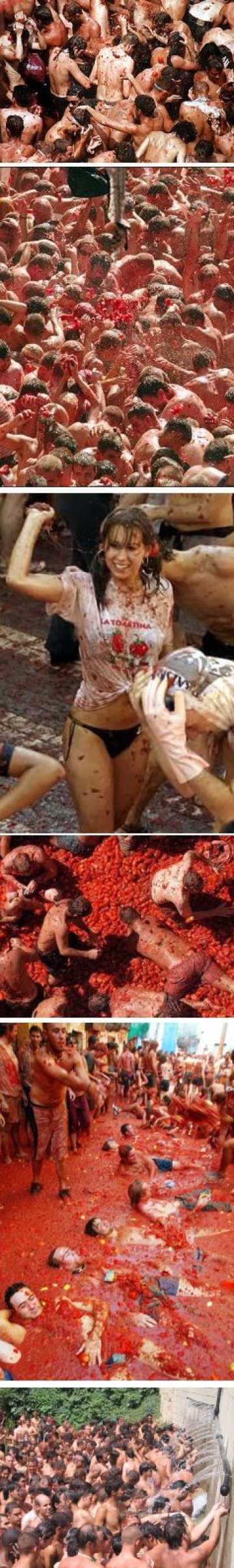 La Tomatina или „Блъди Мери” по испански