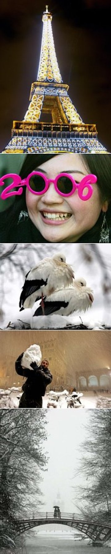 Свят в кадър: Светът се готви за снежна Нова година