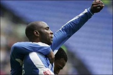 Уигън шокира Арсенал в 120 минута