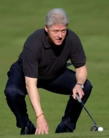 Не пуснаха Бил Клинтън на австралийско голф-игрище