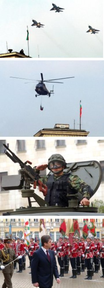 &bdquo;Пилатус&ldquo;-и, минохвъргачки и зениторакетни комплекси ослепиха София