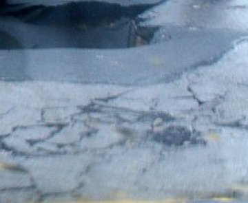 Пропадна пътно платно на кръстовище в София