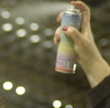 Контрольор напръска със спрей пътничка