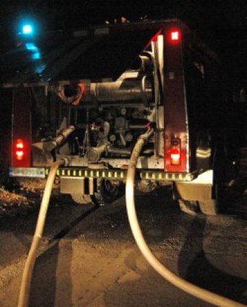 Разградски ресторант изгоря до основи