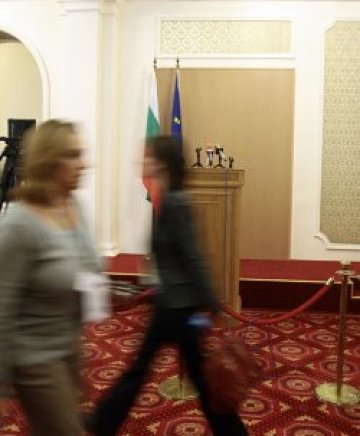 Тикат репортерите в парламентарната кошара