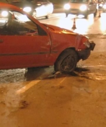 Верижна катастрофа на &quot;Цариградско&quot;, пет коли се натресоха