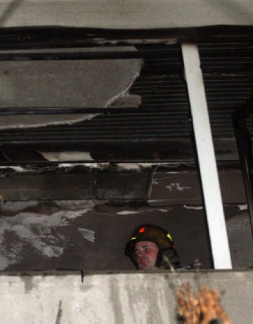 Пожар в центъра на столицата, няма пострадали