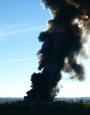 Имущество за 15 000 лв. изгоря при пожар в старо ТКЗС