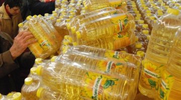 Гепиха 42 бутилки олио от студентски стол