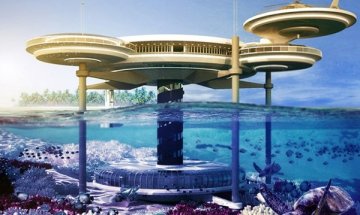 "Water Discus" – хотелът под вода в Дубай