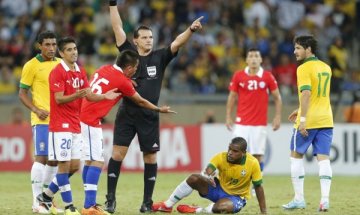 Бразилия врътна 2:2 с Чили