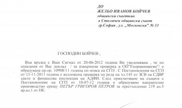 Оста Борисов-Найденов-Кокинов е действала дълги години!